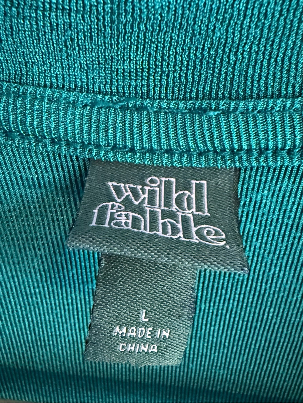 Wild Fable Green Velvet Wrap Robe Dress - Picture 7 of 9